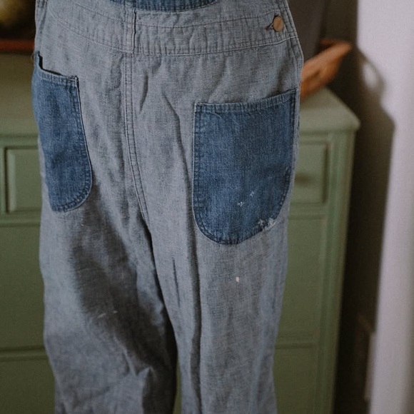 70s Turtle Bax Jean overalls. - Picture 3 of 10